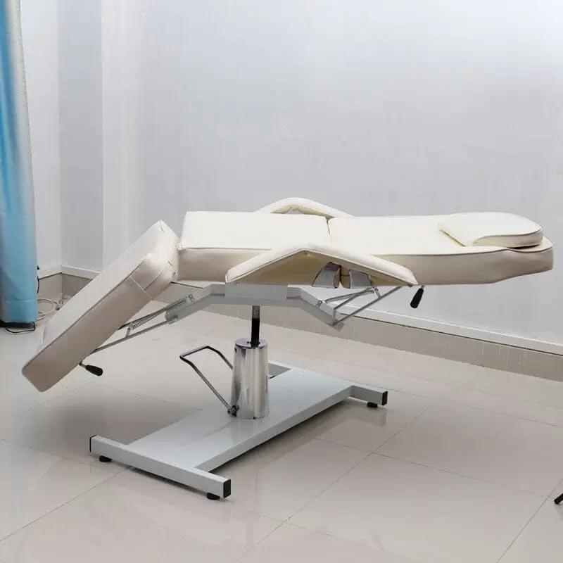 Adjustable PVC Leather Beauty Salon and SPA Treatment Bed - House Comfort