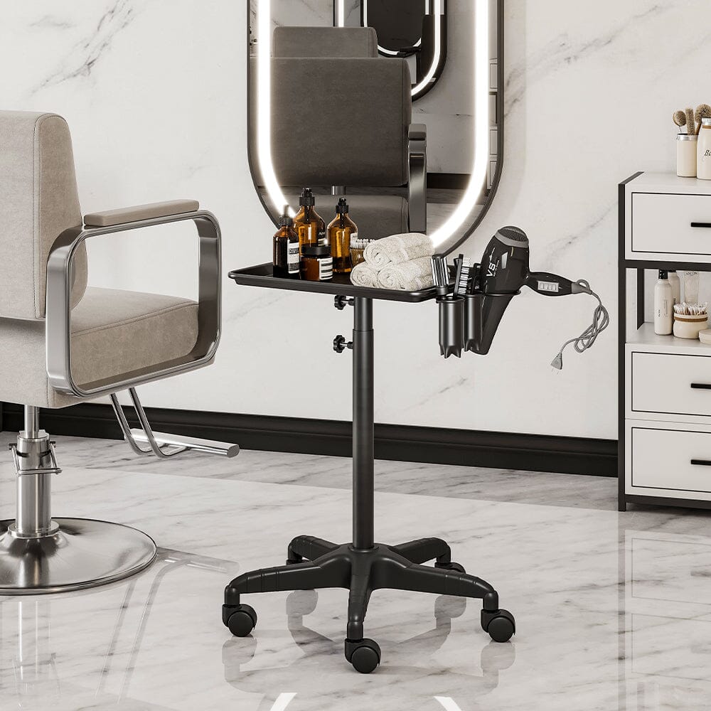 Adjustable Salon Tray Cart on Wheels - House Comfort