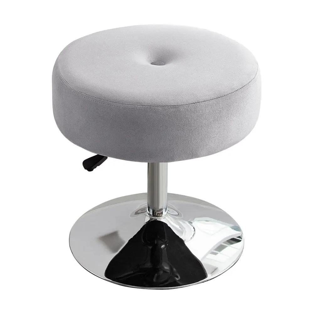 Adjustable Velvet Ottoman with Lift Function - House Comfort