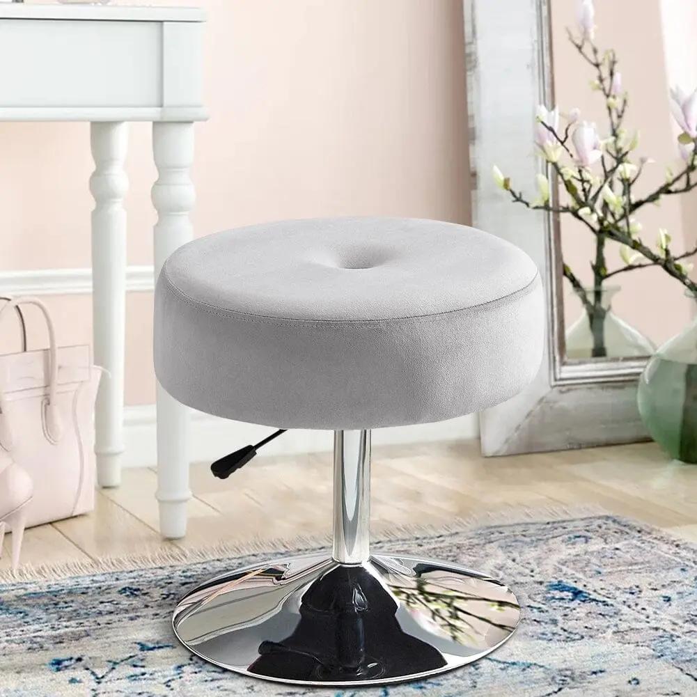Adjustable Velvet Ottoman with Lift Function - House Comfort
