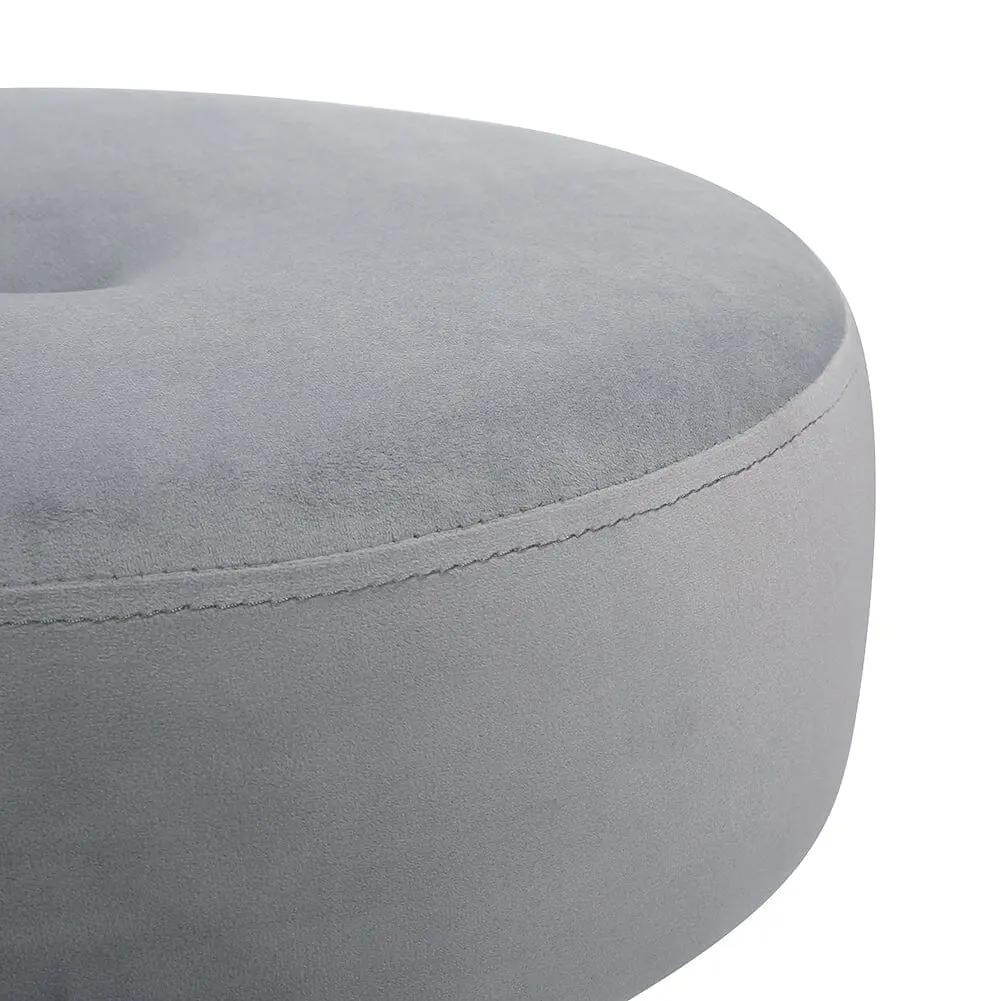 Adjustable Velvet Ottoman with Lift Function - House Comfort