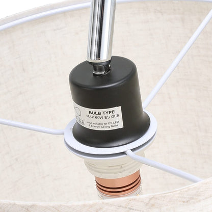 Arc Floor Lamp with Adjustable Shade - House Comfort