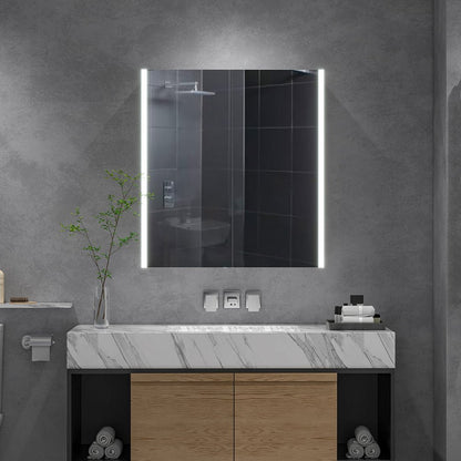 Bathroom Double Doors LED Mirror Cabinet with Smart Switch - House Comfort