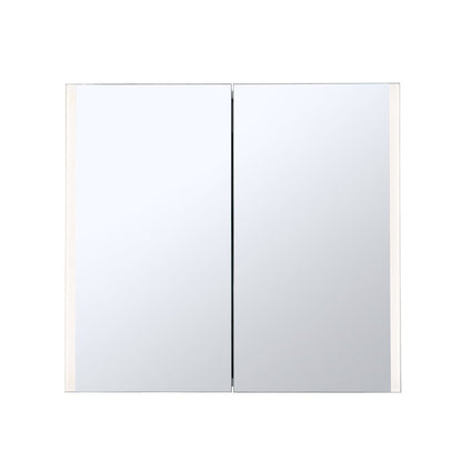 Bathroom Double Doors LED Mirror Cabinet with Smart Switch - House Comfort