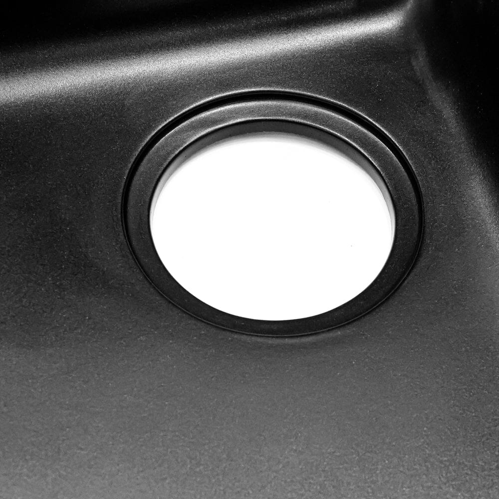 Black High - quality Equal Double Bowl Undermount Kitchen Sink - House Comfort