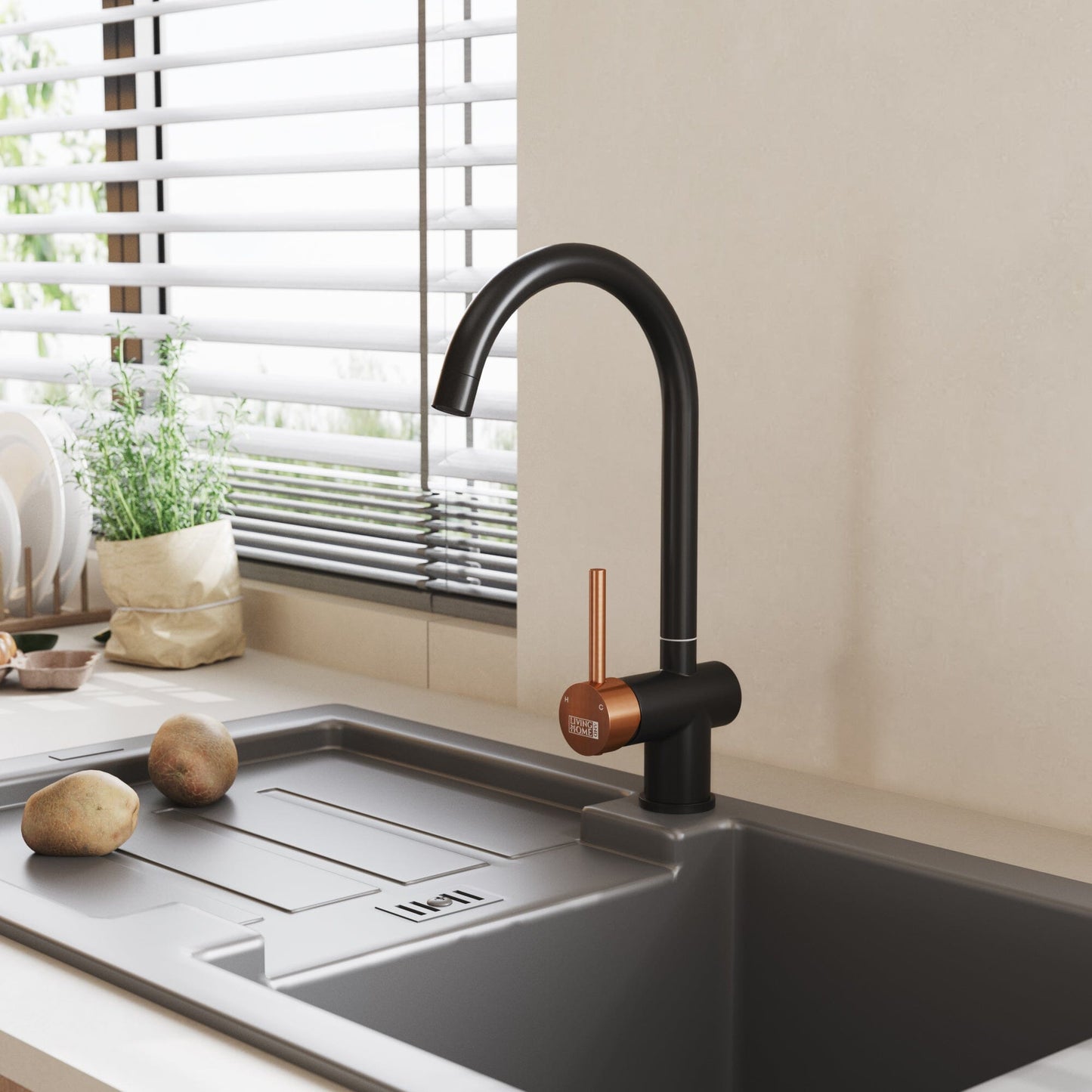 Black High Quality Single Handle Kitchen Bar Faucet - House Comfort