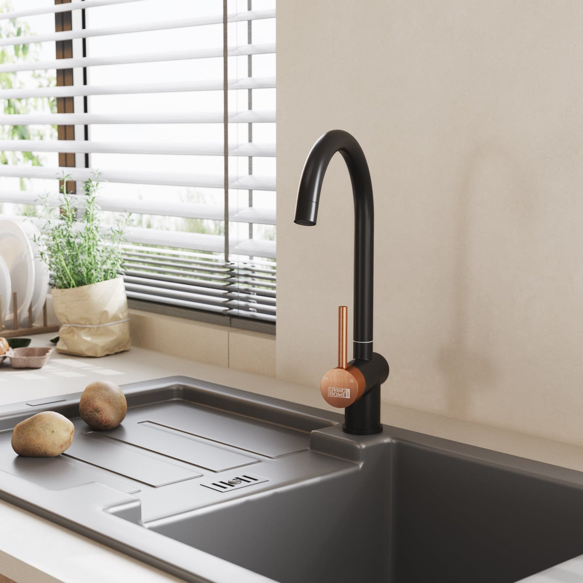 Black High Quality Single Handle Kitchen Bar Faucet - House Comfort