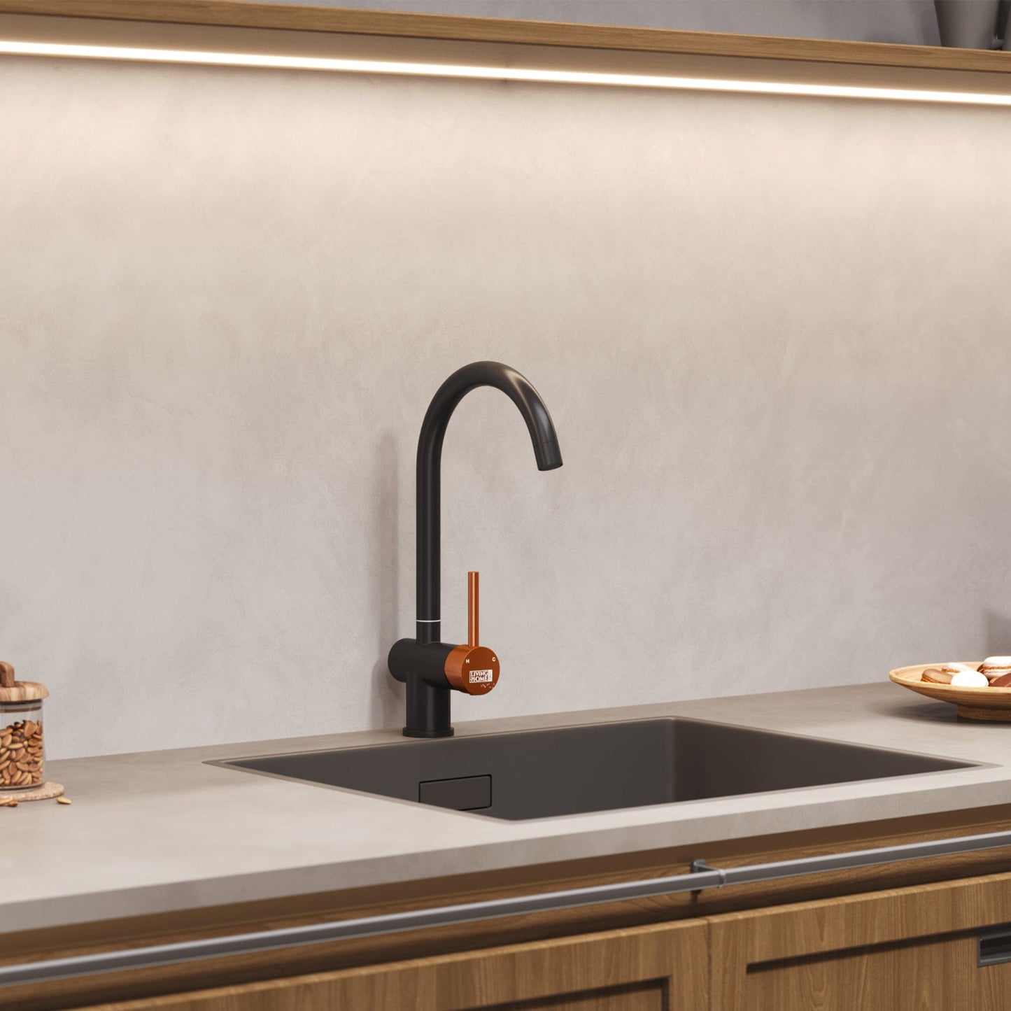 Black High Quality Single Handle Kitchen Bar Faucet - House Comfort