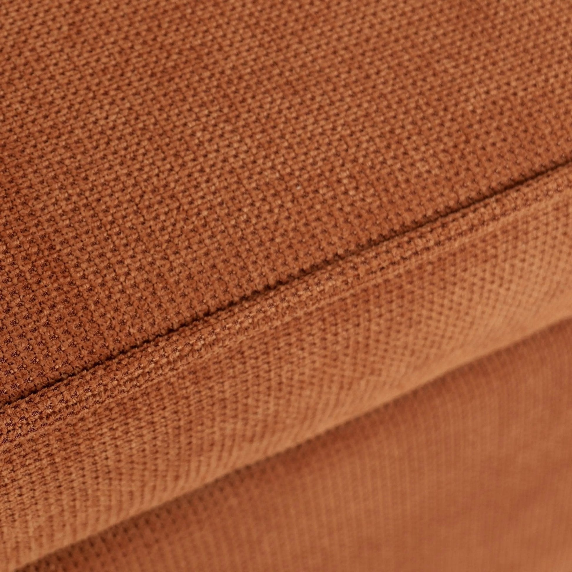 Caramel & Ginger Yellow Fabric Sofa Bed with Adjustable Backrest and Easy Pull - Out Mechanism - House Comfort