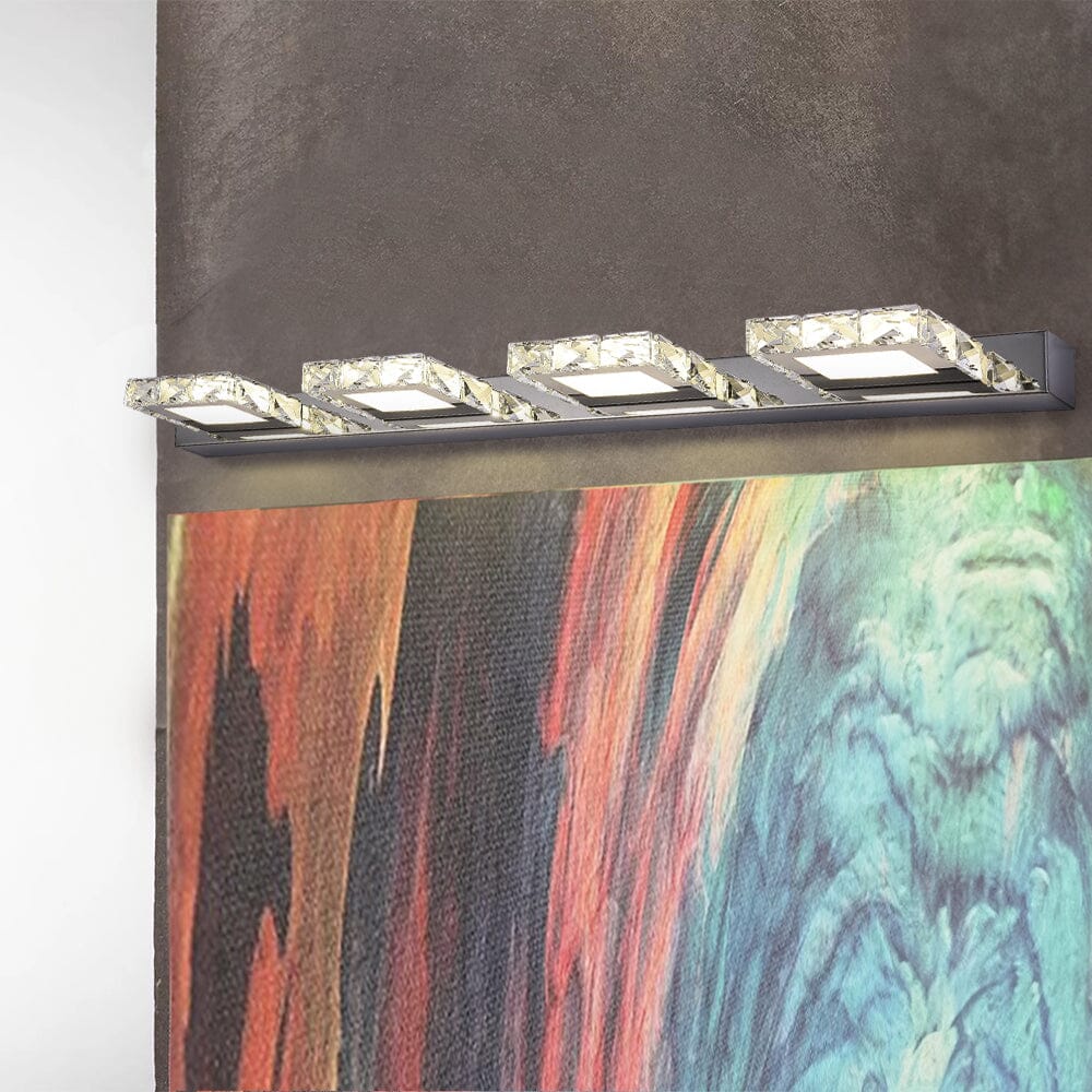 Chrome 4 Light Bathroom Vanity Light - House Comfort