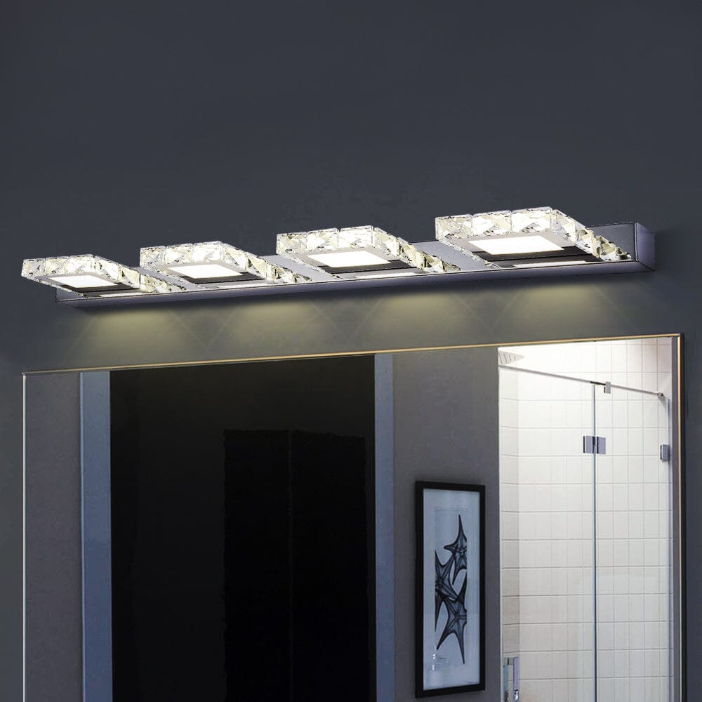 Chrome 4 Light Bathroom Vanity Light - House Comfort