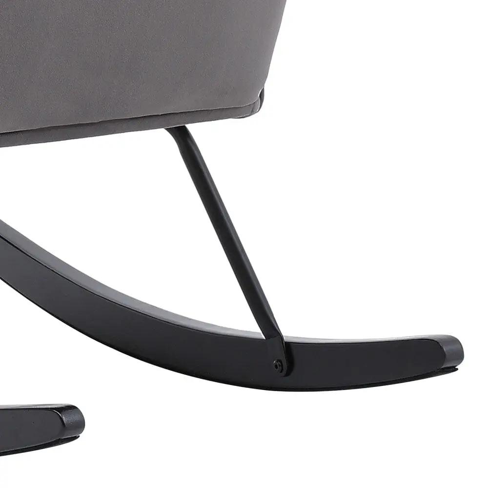 Comfy Grey Nursery Rocking Chair - House Comfort