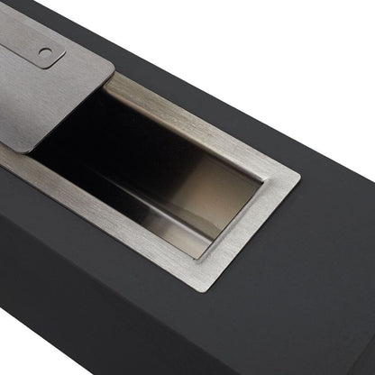 Concrete Rectangle Bio - Ethanol Outdoor Tabletop Fireplace - House Comfort