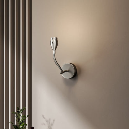Contemporary Adjustable Gooseneck LED Wall Light - House Comfort