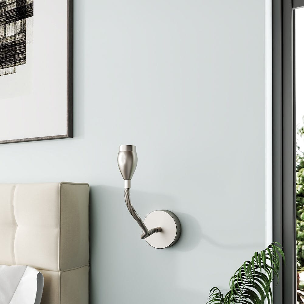 Contemporary Adjustable Gooseneck LED Wall Light - House Comfort