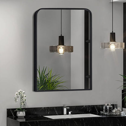 Contemporary Arched Bathroom Wall Mirror - House Comfort