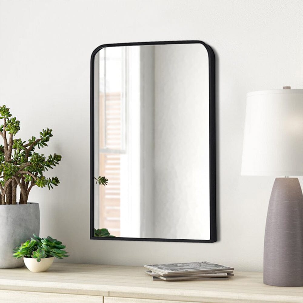 Contemporary Arched Bathroom Wall Mirror - House Comfort
