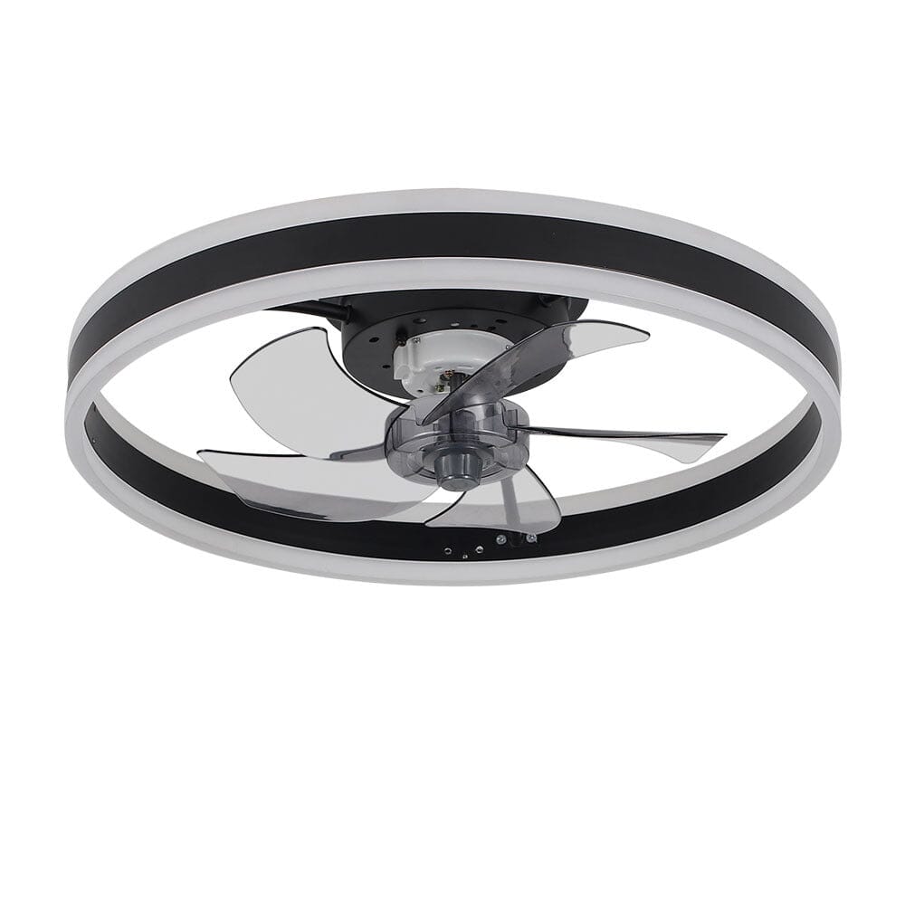 Contemporary Ceiling Fan with LED Lights and Smart Control - House Comfort
