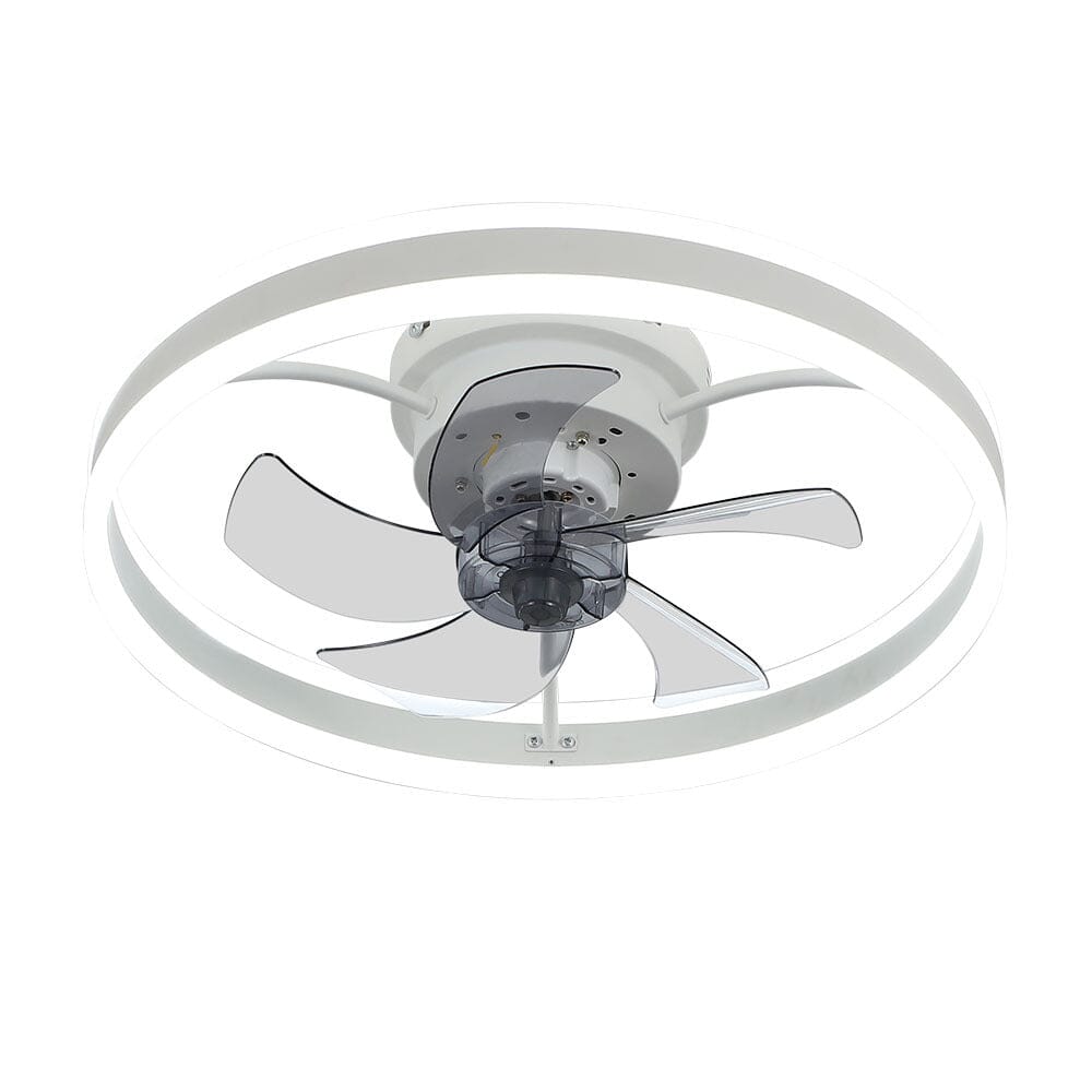 Contemporary Ceiling Fan with LED Lights and Smart Control - House Comfort