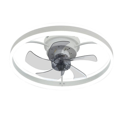 Contemporary Ceiling Fan with LED Lights and Smart Control - House Comfort