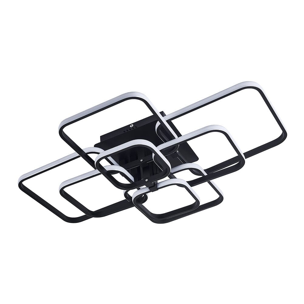 Contemporary LED Energy - efficient Semi Flush Ceiling Light - House Comfort