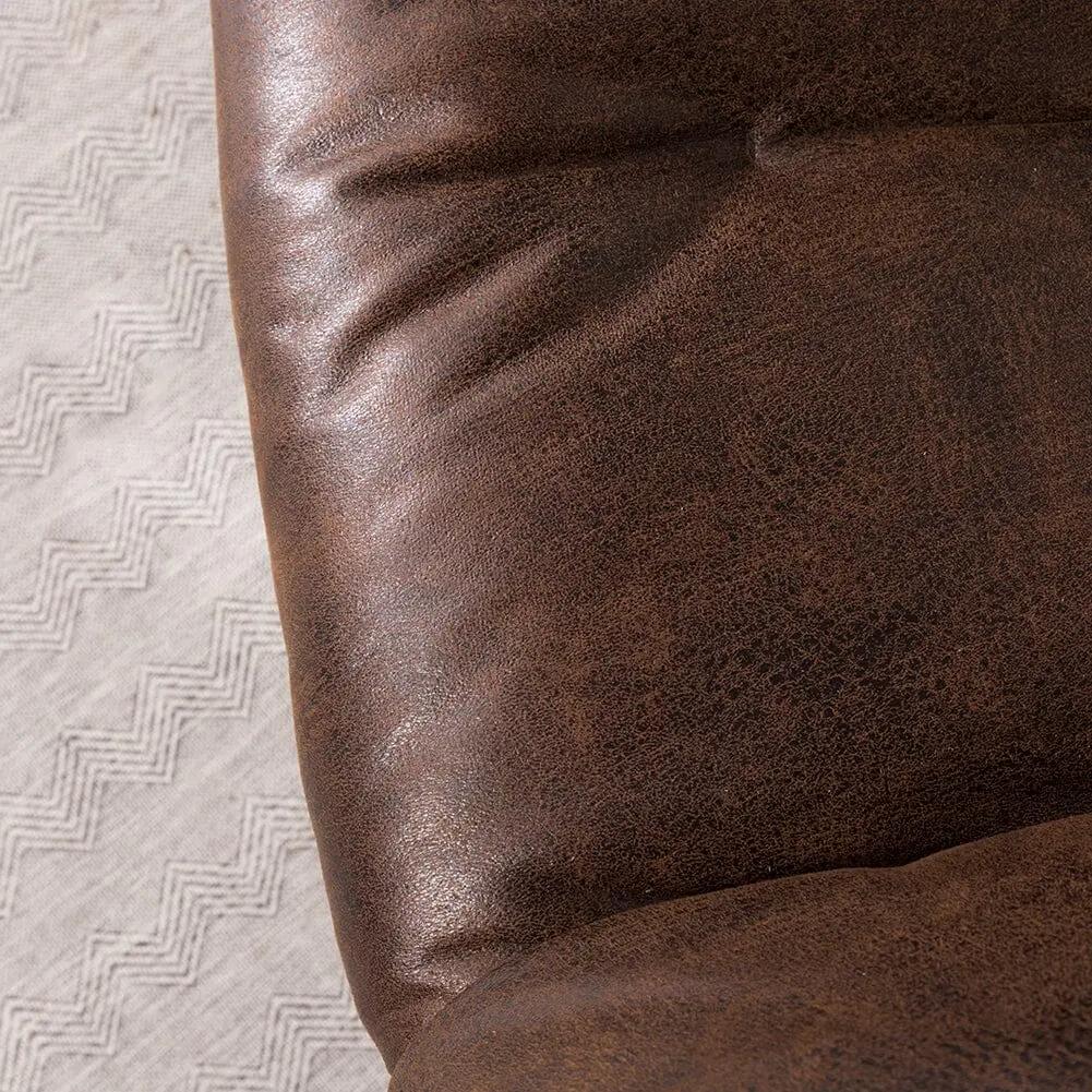 Contemporary Metal Legs Tufted Leisure Armchair - House Comfort