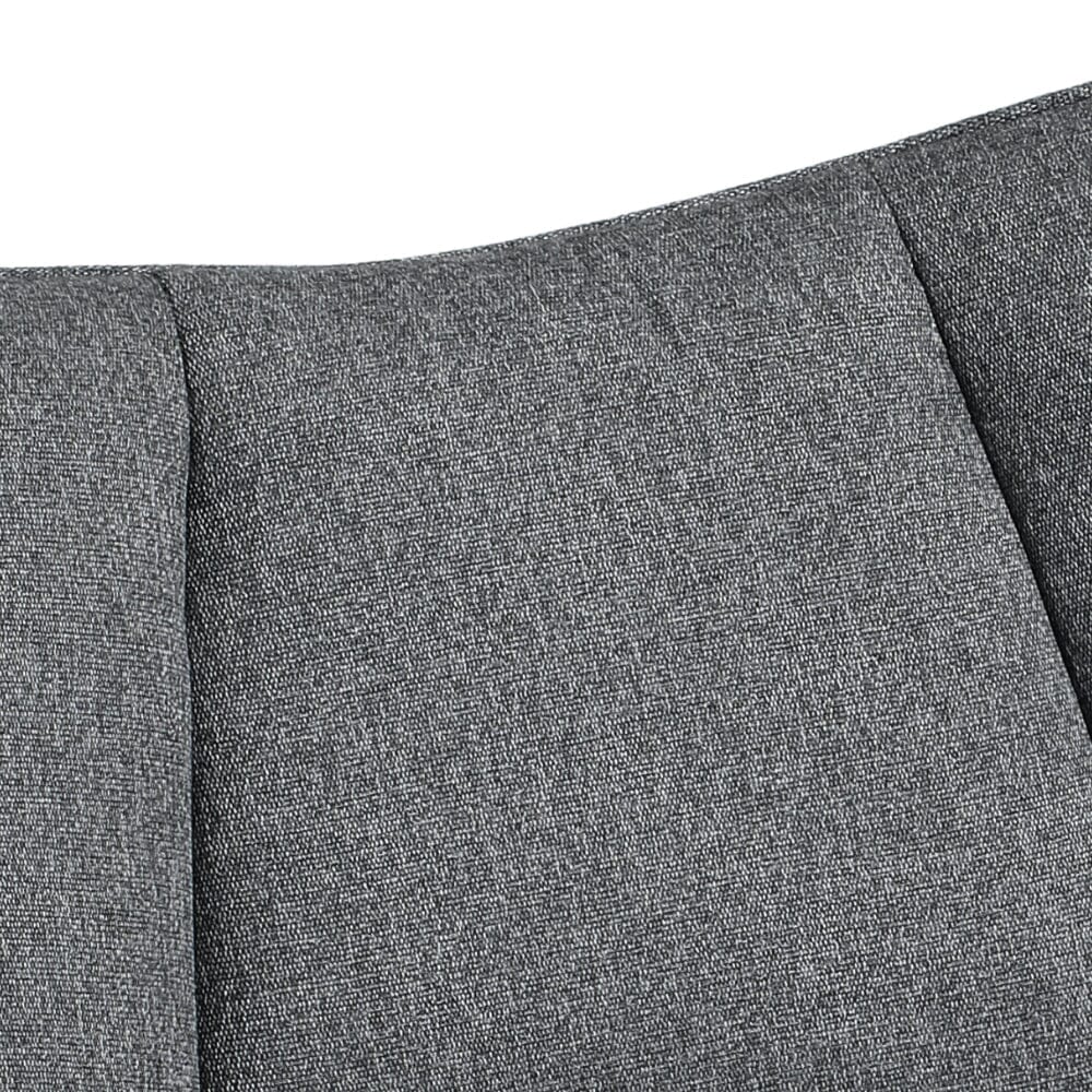 Contemporary Metal Legs Tufted Leisure Armchair - House Comfort