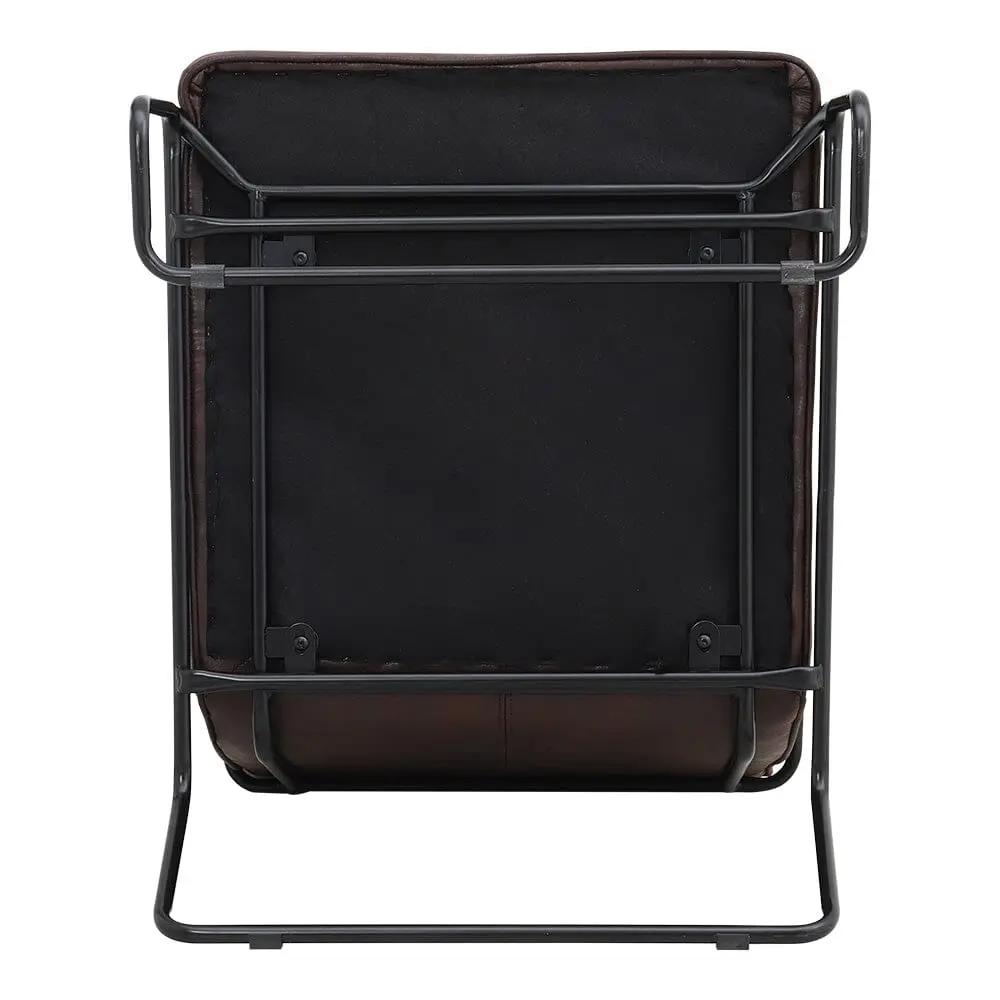 Contemporary Metal Legs Tufted Leisure Armchair - House Comfort