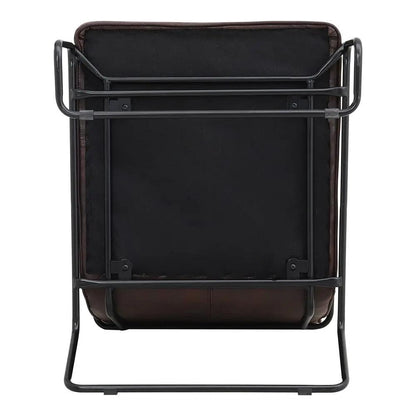 Contemporary Metal Legs Tufted Leisure Armchair - House Comfort