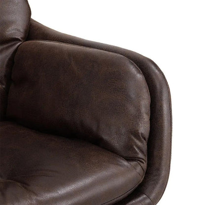 Contemporary Metal Legs Tufted Leisure Armchair - House Comfort