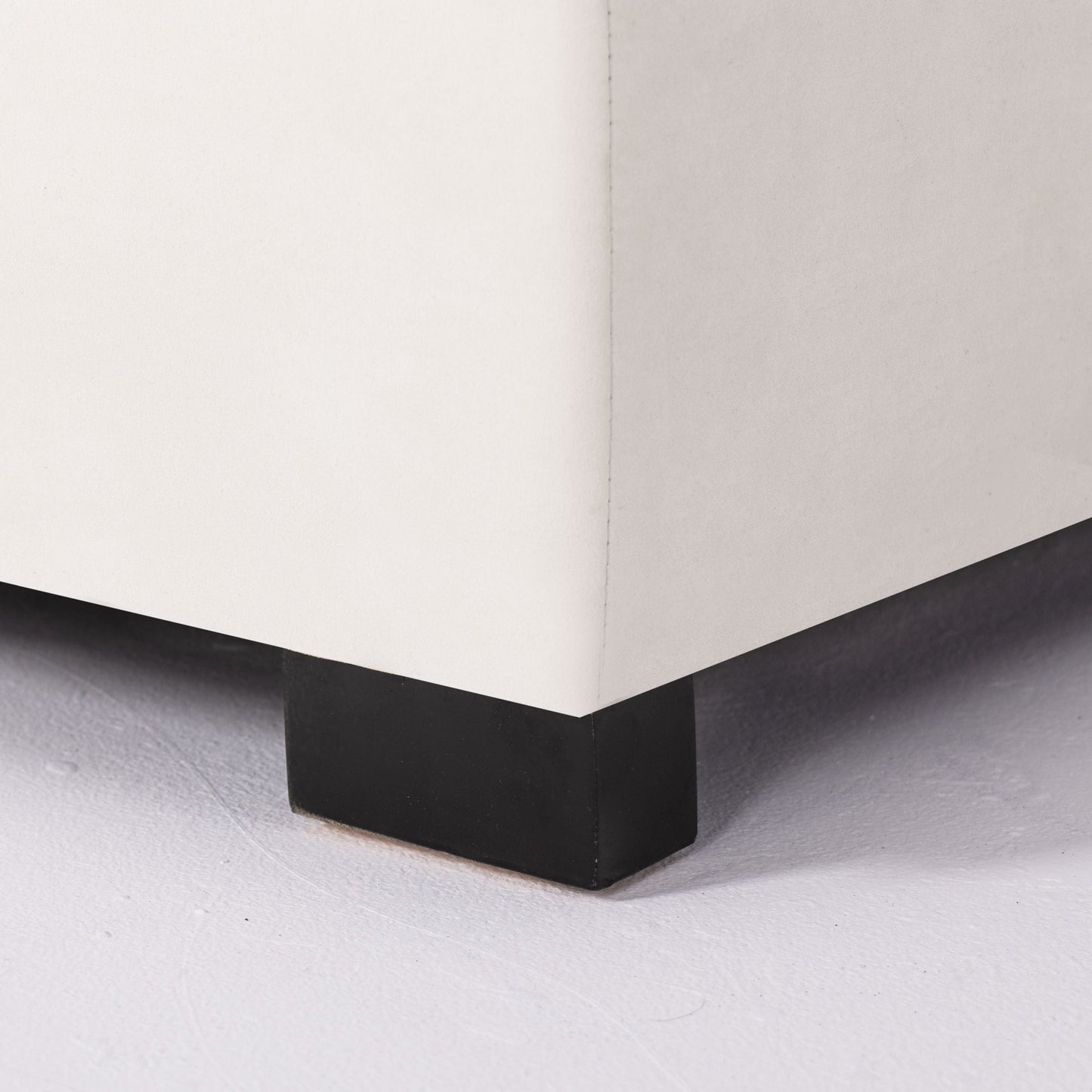 Cottonfy Creamy Tofu Block Pullout Sofa Bed with Storage - House Comfort