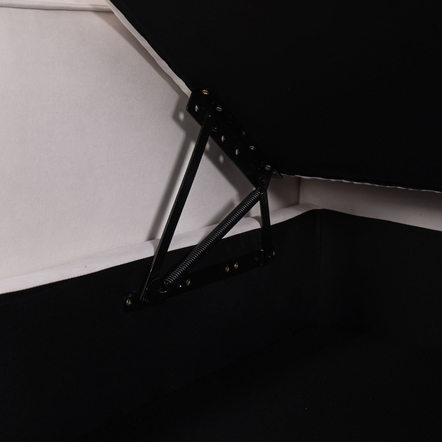 Cottonfy Creamy Tofu Block Pullout Sofa Bed with Storage - House Comfort