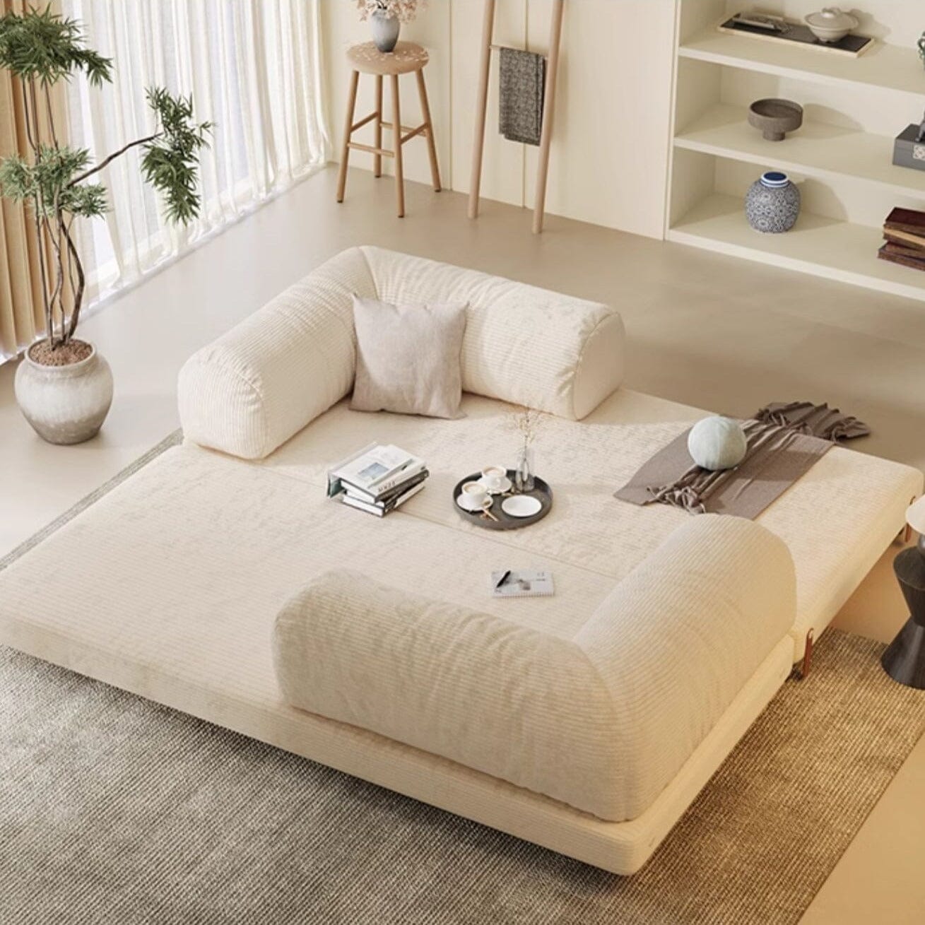 Cottonfy Matcha Toast Sofa Bed - House Comfort