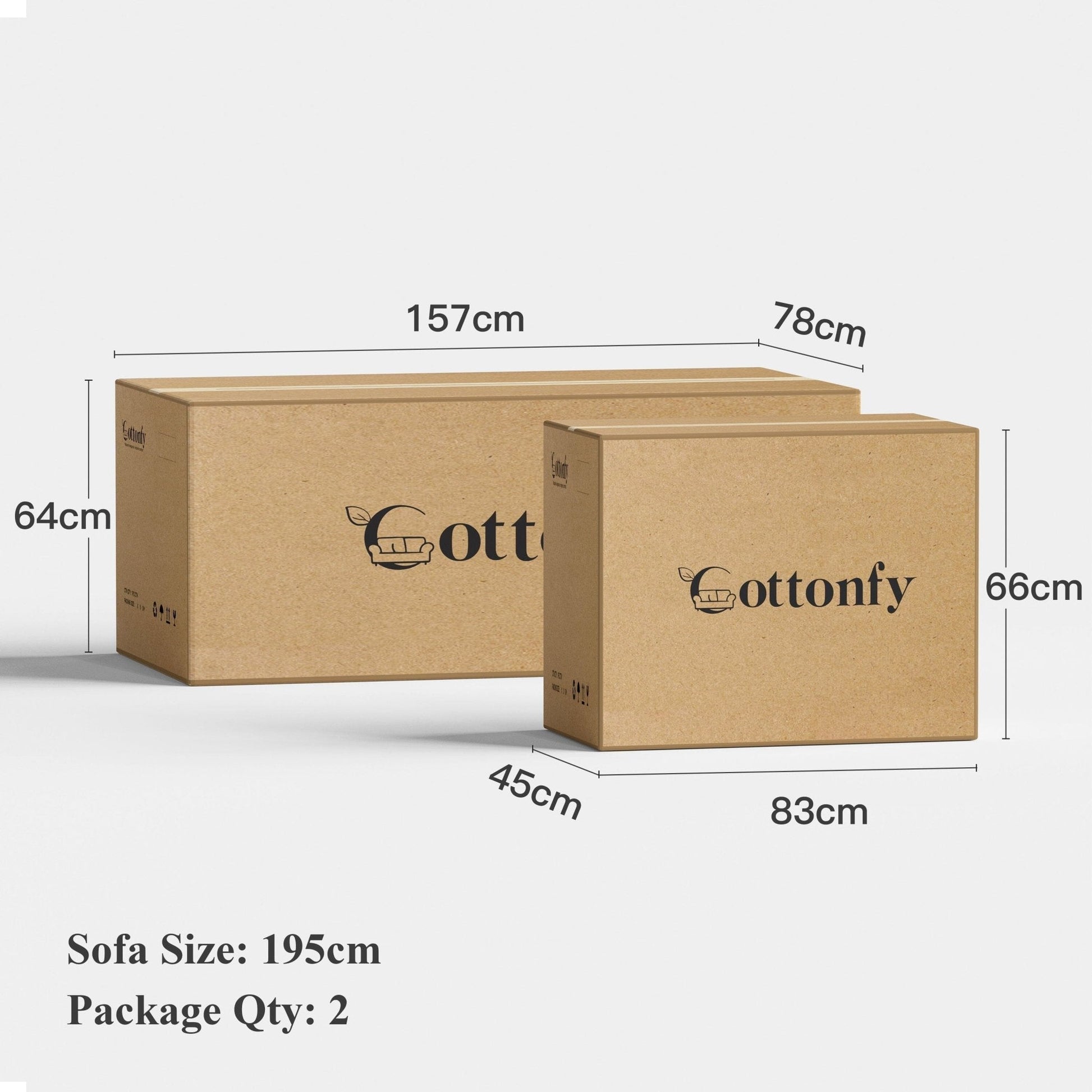 Cottonfy Multifunctional Sleeper 3 Seater Sofa Bed with Storage Space - House Comfort