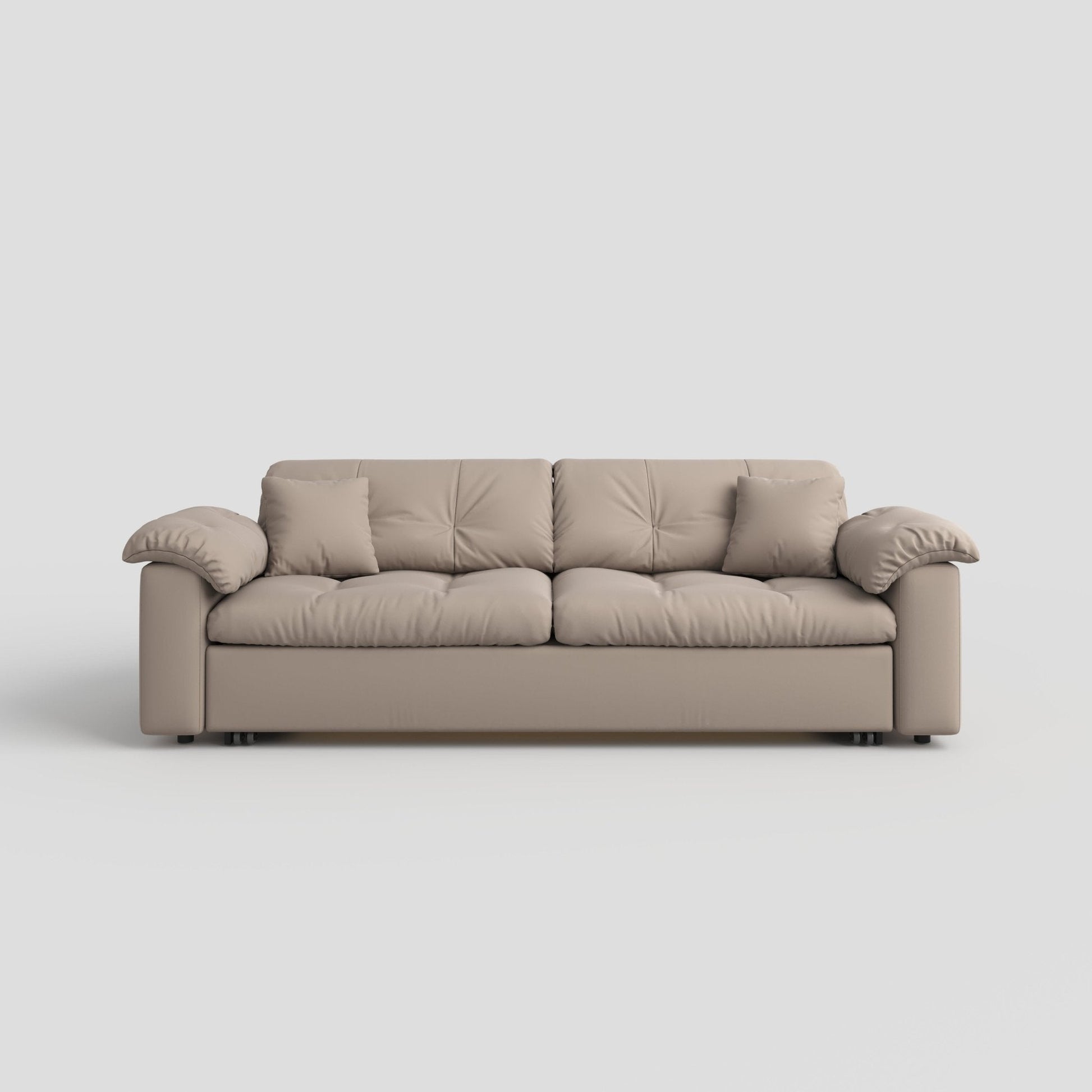 Cottonfy Multifunctional Sleeper 3 Seater Sofa Bed with Storage Space - House Comfort