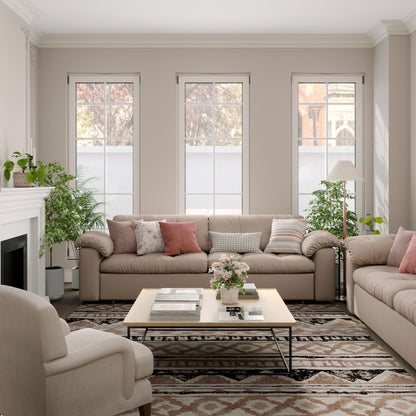 Cottonfy Multifunctional Sleeper 3 Seater Sofa Bed with Storage Space - House Comfort