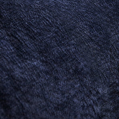 Cottonfy Tofu Block Vintage Chenille Fabric Sofa Stain Resistant Navy Blue - House Comfort