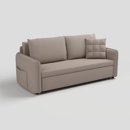 Cottonfy Upgrade Adjustable Multifunctional 3 Seater Sofa Bed with Storage Space - House Comfort