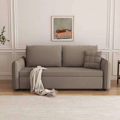 Cottonfy Upgrade Adjustable Multifunctional 3 Seater Sofa Bed with Storage Space - House Comfort