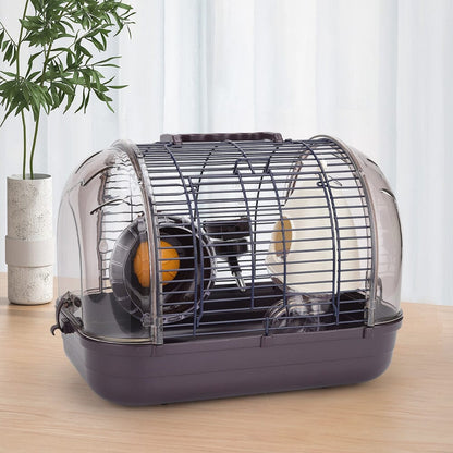 Crystal Hamster Cage: Stylish and Comfortable Outdoor Habitat - House Comfort