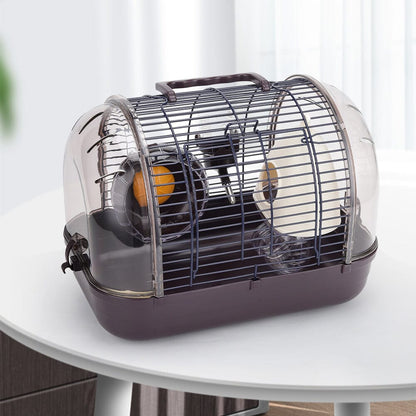 Crystal Hamster Cage: Stylish and Comfortable Outdoor Habitat - House Comfort