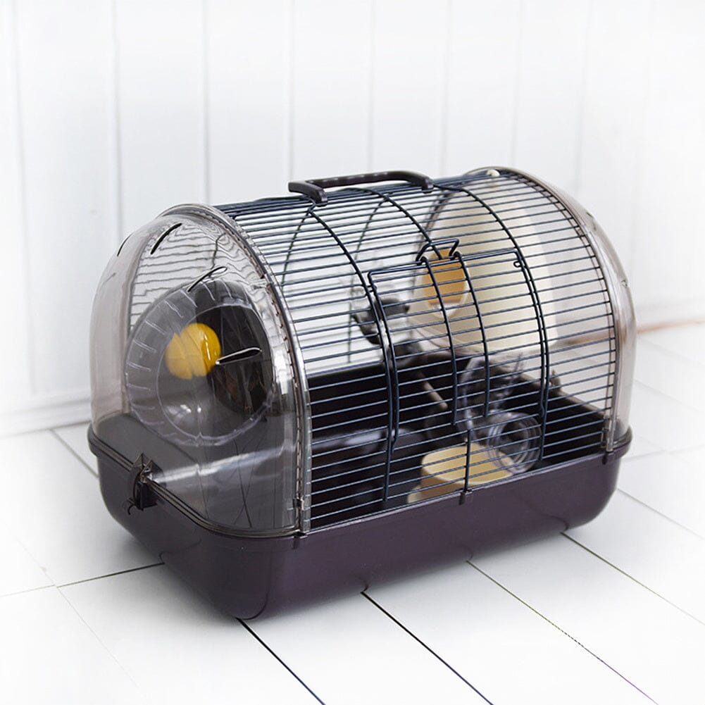 Crystal Hamster Cage: Stylish and Comfortable Outdoor Habitat - House Comfort