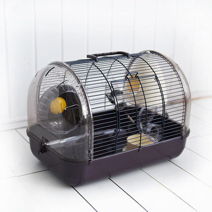Crystal Hamster Cage: Stylish and Comfortable Outdoor Habitat - House Comfort