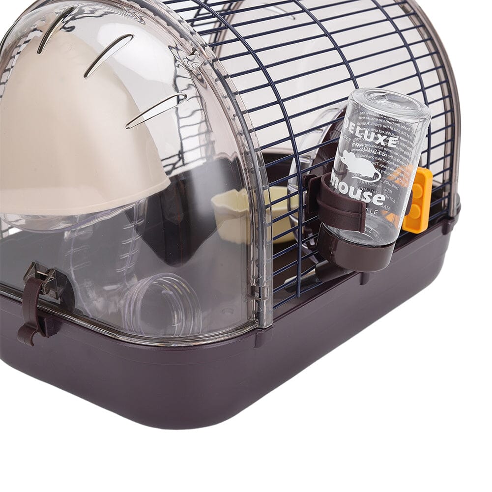 Crystal Hamster Cage: Stylish and Comfortable Outdoor Habitat - House Comfort