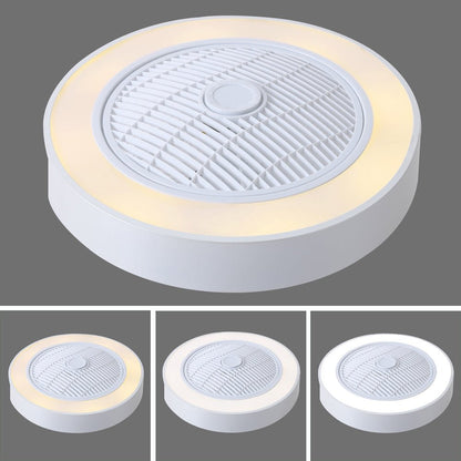 Dia 55cmCeiling Fan with 3 Colour LED Light and Remote Control - House Comfort