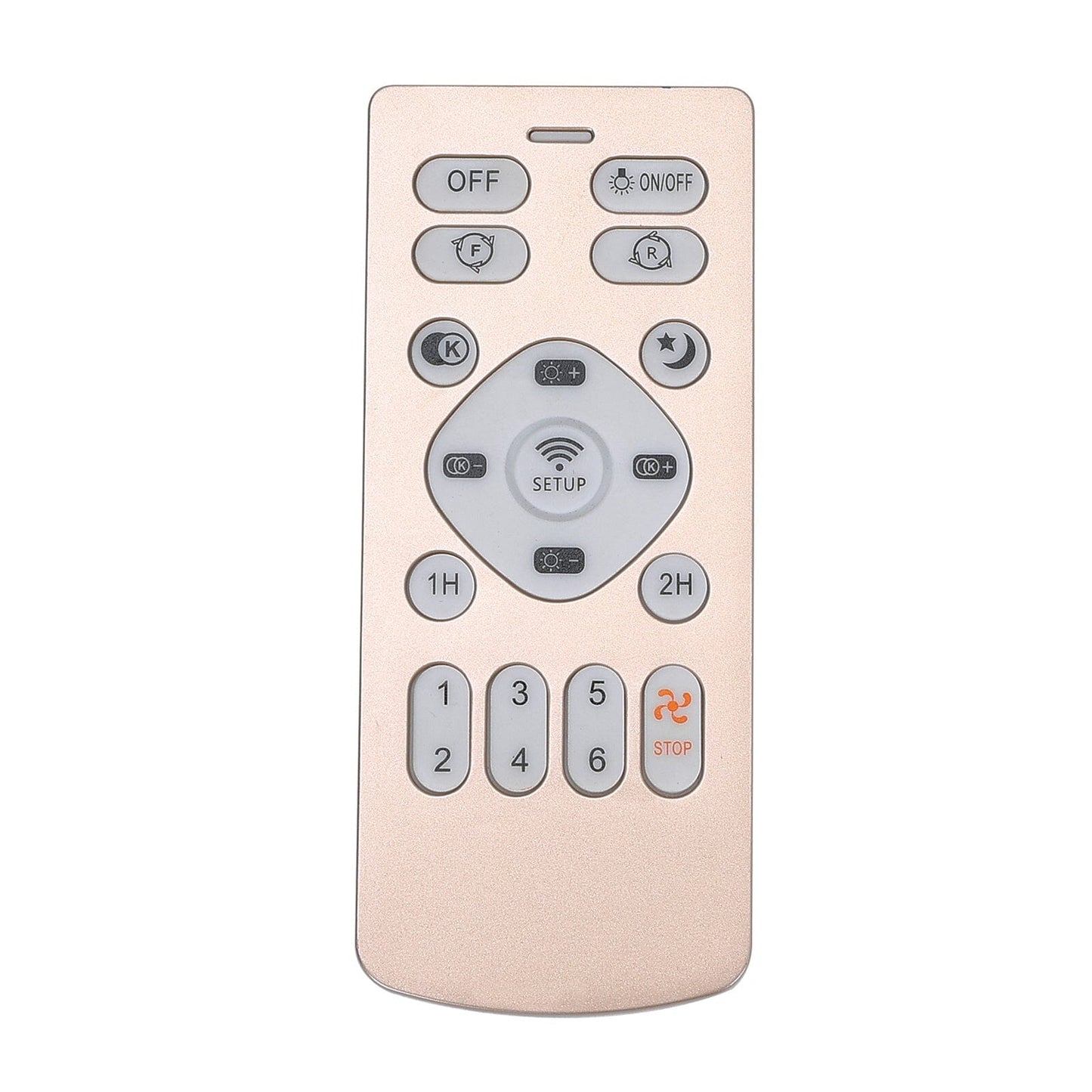 Dia 55cmCeiling Fan with 3 Colour LED Light and Remote Control - House Comfort