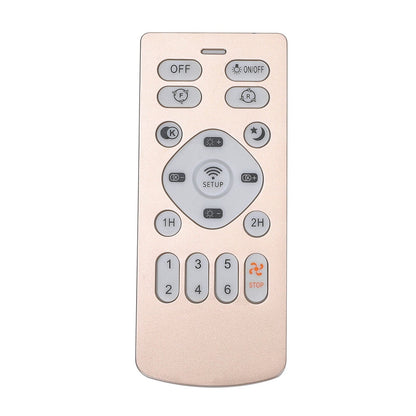 Dia 55cmCeiling Fan with 3 Colour LED Light and Remote Control - House Comfort