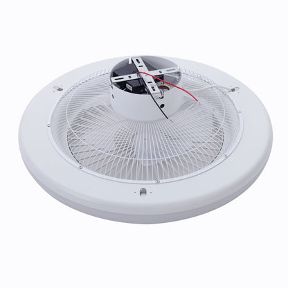 Dia 55cmCeiling Fan with 3 Colour LED Light and Remote Control - House Comfort