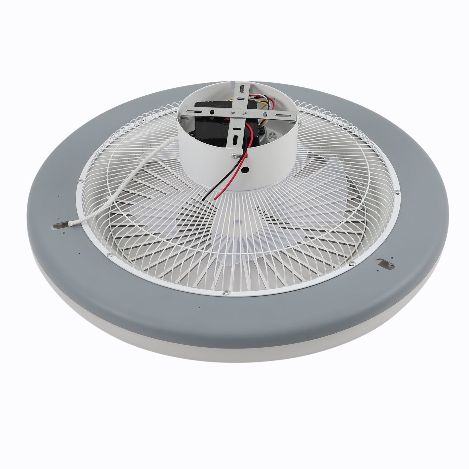 Dia 55cmCeiling Fan with 3 Colour LED Light and Remote Control - House Comfort