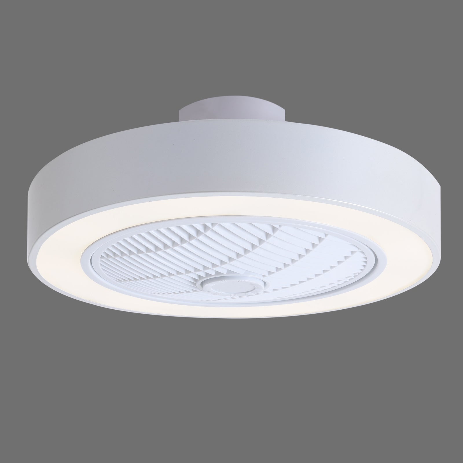 Dia 55cmCeiling Fan with 3 Colour LED Light and Remote Control - House Comfort